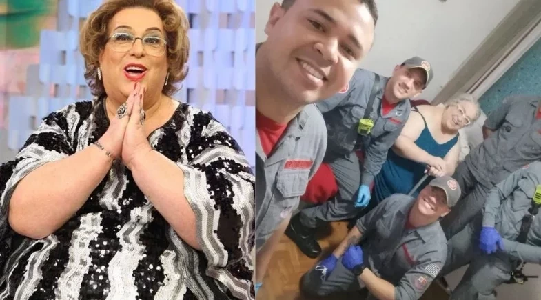 Mamma Bruschetta sofre acidente doméstico e é socorrida por bombeiros
