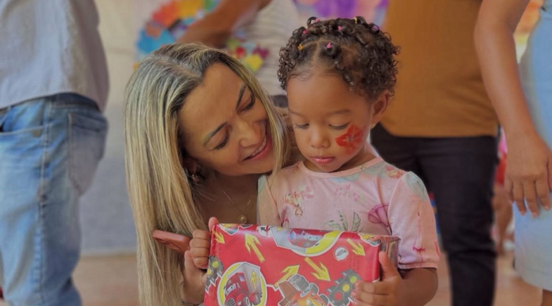  Olho D’Água realiza ação em homenagem ao Dia das Crianças na zona rural do município