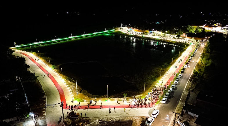  Prefeitura de Nossa Senhora de Nazaré inaugura nova Orla do Açude no município 