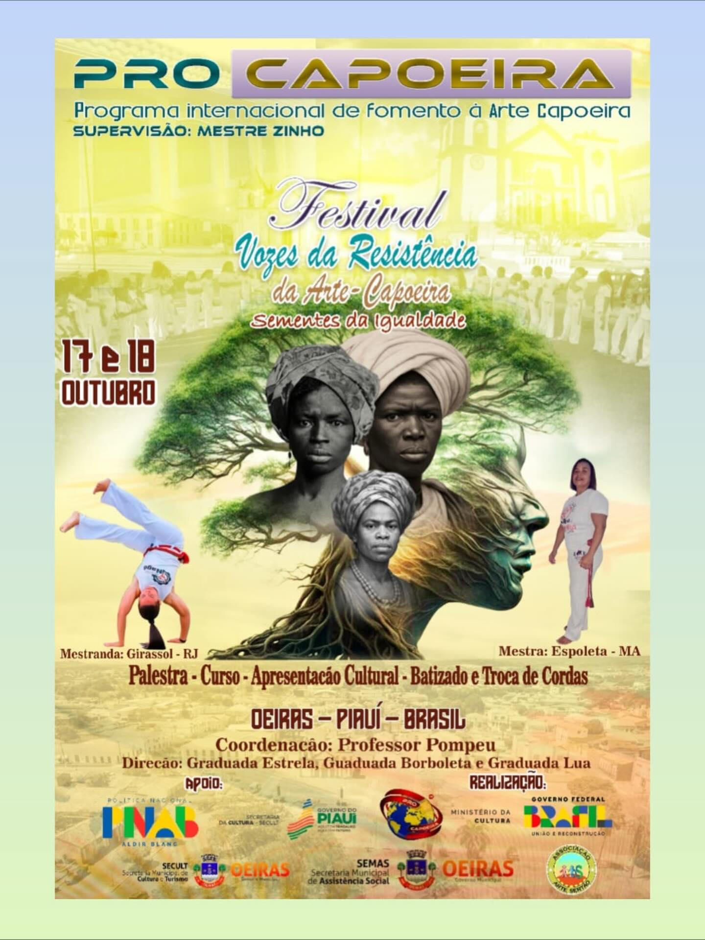 Oeiras recebe Festival Vozes da Resistência da Arte Capoeira  - Imagem 1