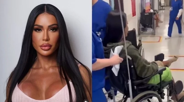 Após assalto, Gracyanne Barbosa volta ao hospital com dores e febre alta