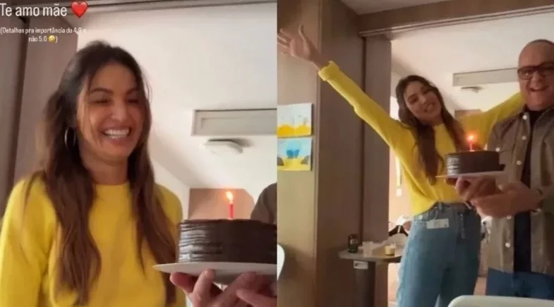 Patrícia Poeta comemora aniversário ao lado do filho internado: “Difícil”