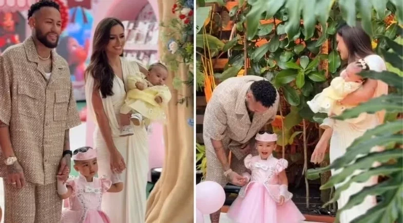 Neymar e Bruna Biancardi comemoram 2 anos de Mavie com festa luxuosa 