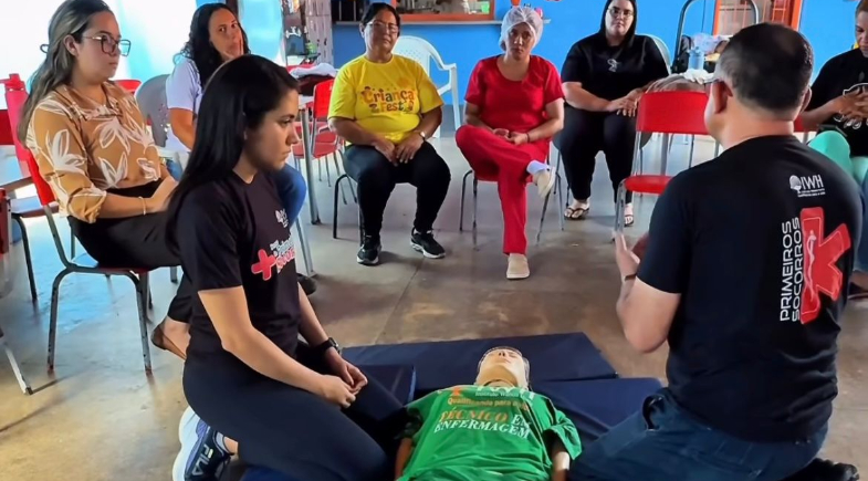 Prefeitura de Parnaíba promove Capacitação em Primeiros Socorros no Abrigo Institucional