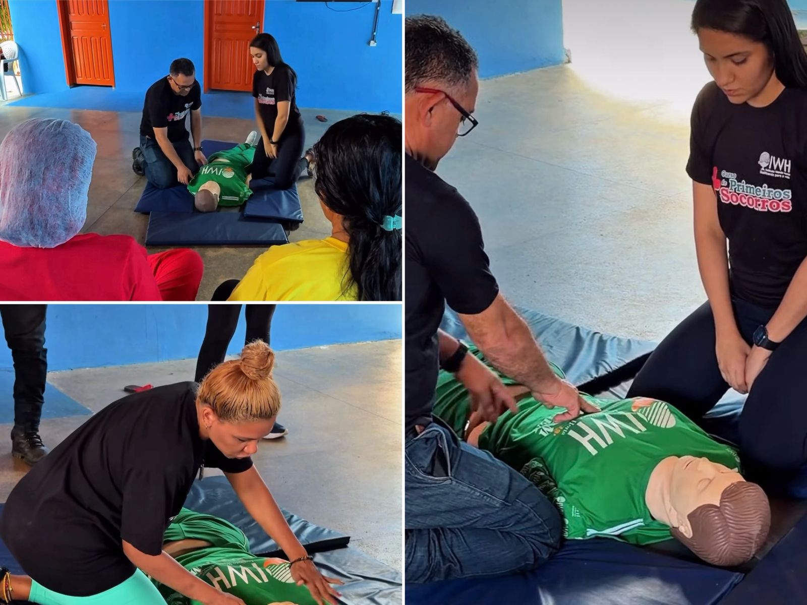 Capacitação em Primeiros Socorros para profissionais do Abrigo Institucional - Foto: Prefeitura de Parnaíba