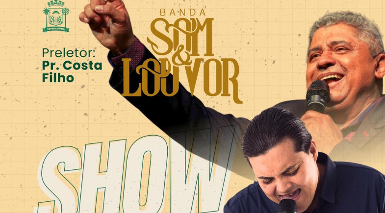 Show Gospel em alusão ao Dia do Evangélico acontecerá em Esperantina