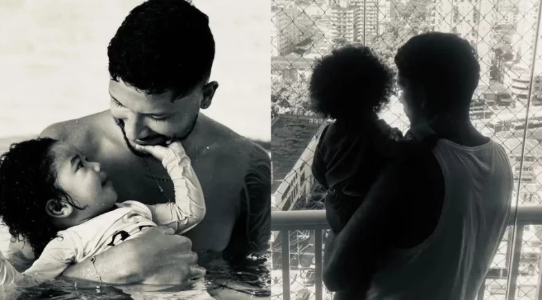 Ex de IZA, Yuri Lima desabafa ao compartilhar momento fofo com Nala: “Serei melhor”