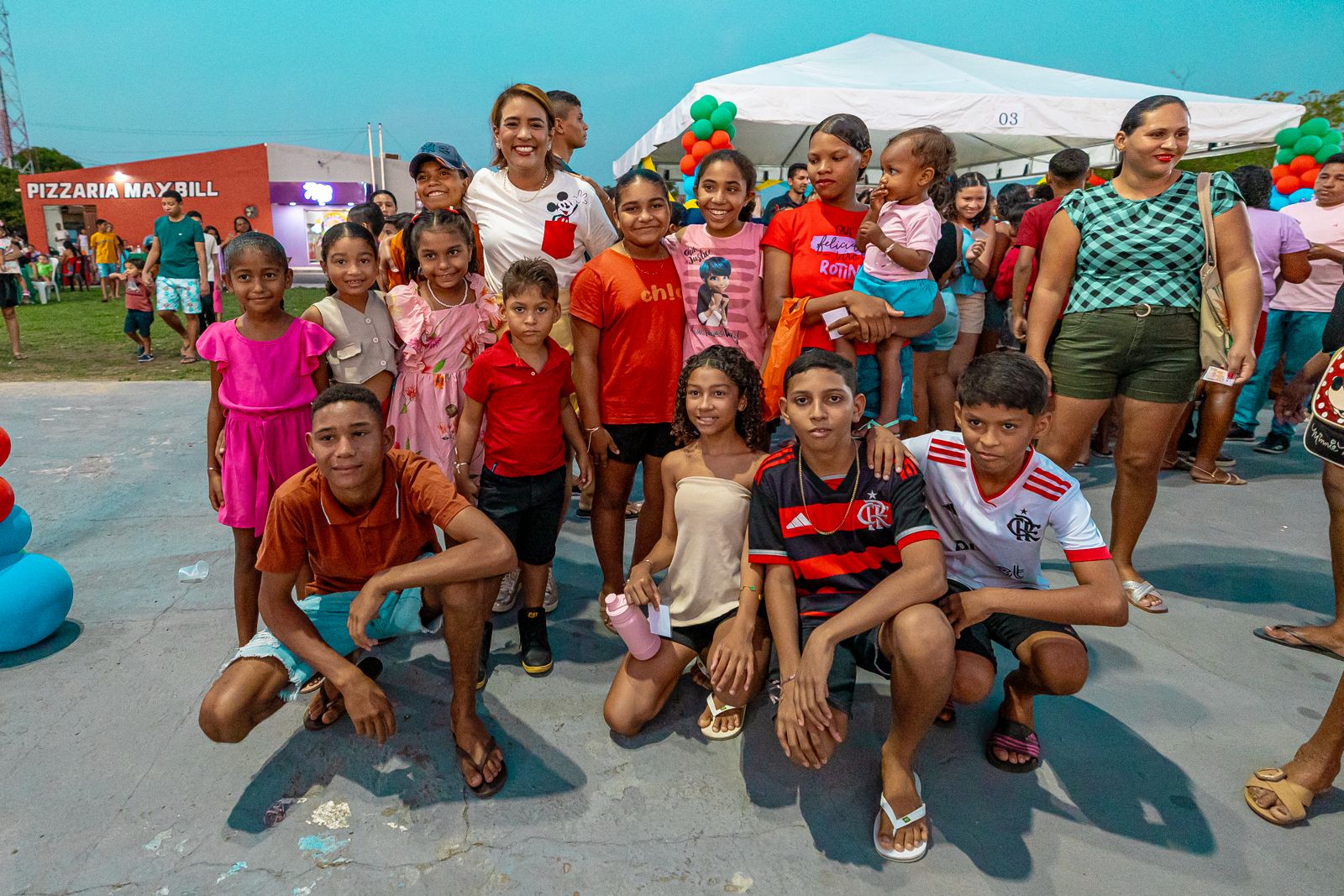 Festa do dia das crianças em Lagoa do Piauí