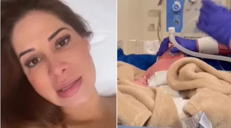 Maíra Cardi fala sobre internação da filha na UTI:“Não consegui ficar, ver essa situação dói”