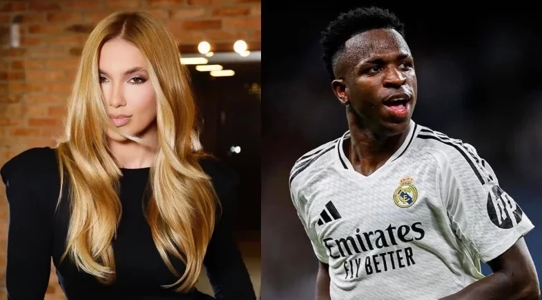 Virginia e Vini Jr. são flagrados em jantar com amigos após jogo do Real Madrid