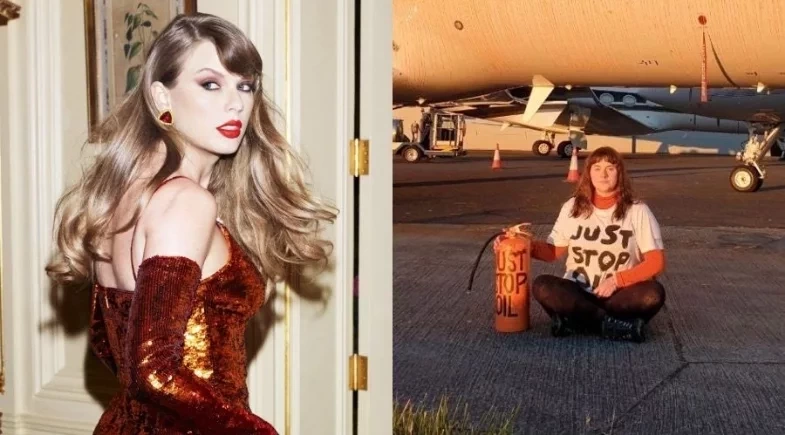Ativistas que tentaram sujar avião de Taylor Swift são condenadas à prisão