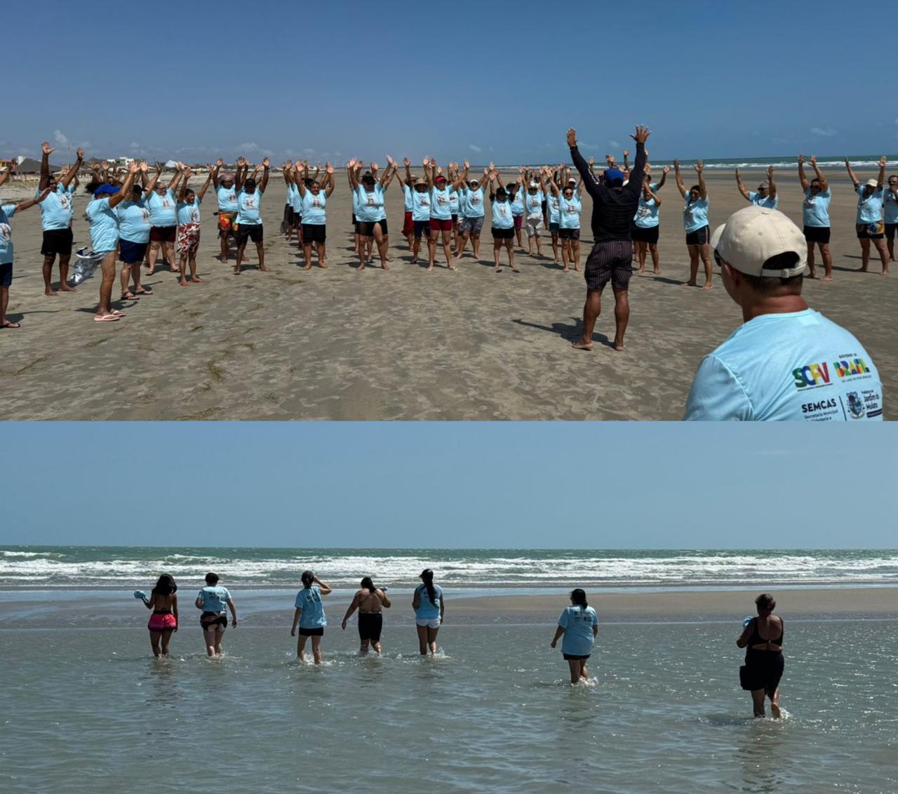 Idosos de Jardim do Mulato vivem dias de lazer no litoral do Piauí - Imagem 1