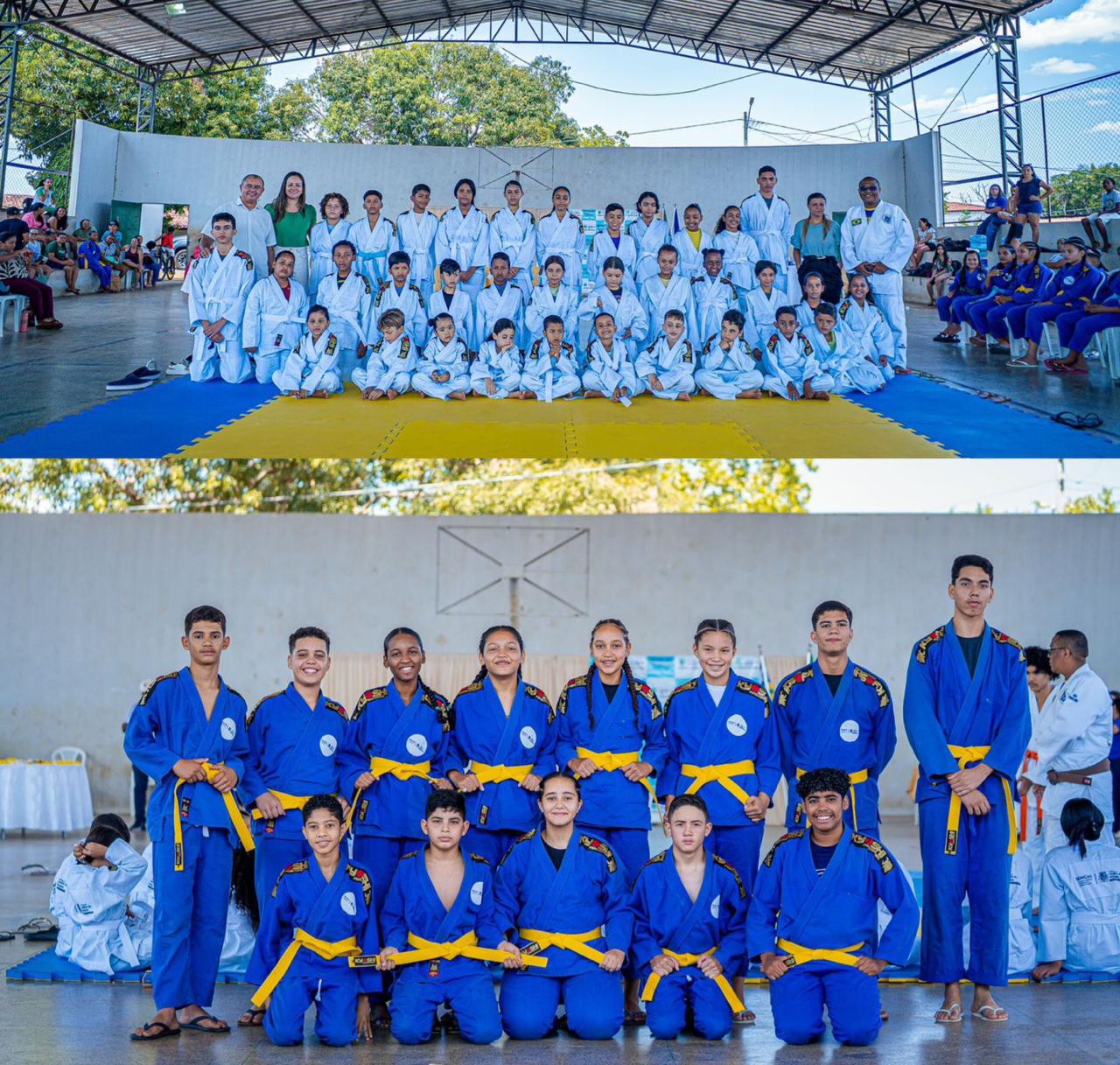  Secretaria de Assistência Social de Jardim do Mulato realiza o I Campeonato Municipal de Judô  - Imagem 1