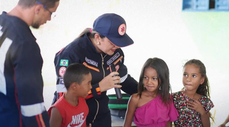 Prefeitura de Curimatá promove Treinamento Básico de Primeiros Socorros em escola na localidade Baio
