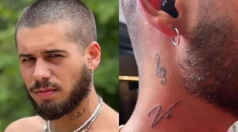 Zé Felipe modifica tatuagem que fez em homenagem à Virginia Fonseca