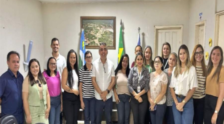 Prefeito Dr. Osael Moita participa de reunião sobre projetos de saúde mental nas escolas de Lagoa Alegre