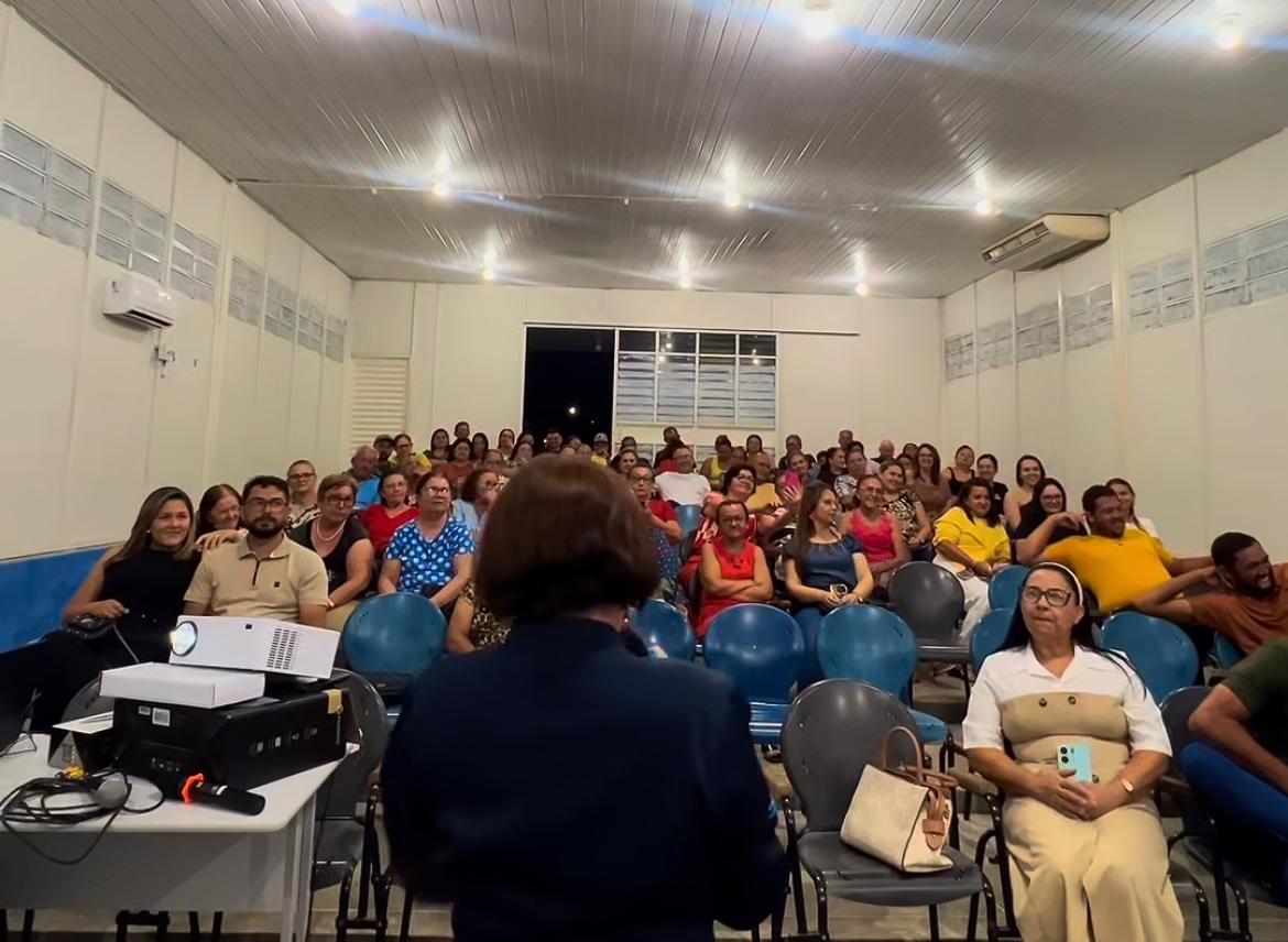 Palestra sobre Pressão Arterial - Foto: Prefeitura de Fronteira