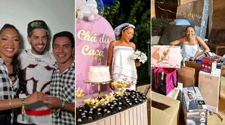 Zé Felipe presenteia babá de Maria Flor com vestido de noiva para o casamento: “Feliz”