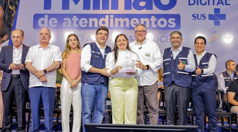 Tanque do Piauí é destaque estadual do Programa Piauí Saúde Digital e recebe premiação