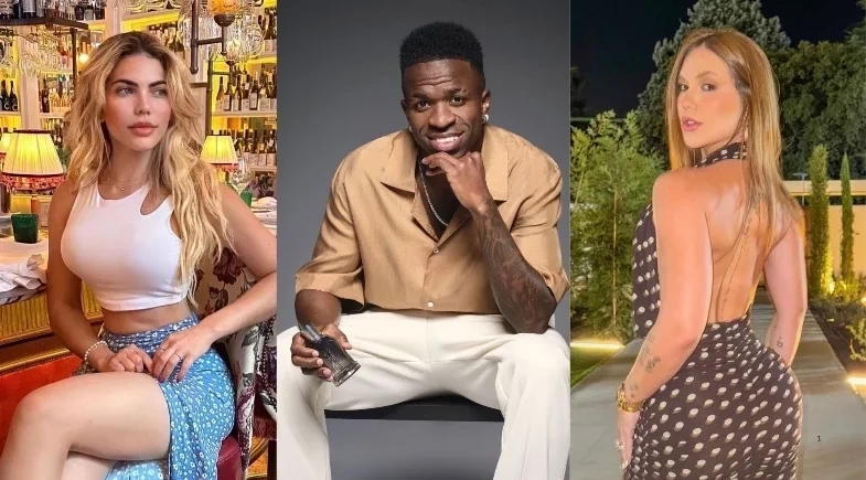 Modelo brasileira Day Magalhães expõe conversas íntimas com jogador Vini Jr.