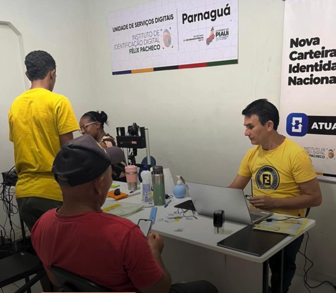Setor de Identificação de Parnaguá - Foto: Prefeitura de Parnaguá