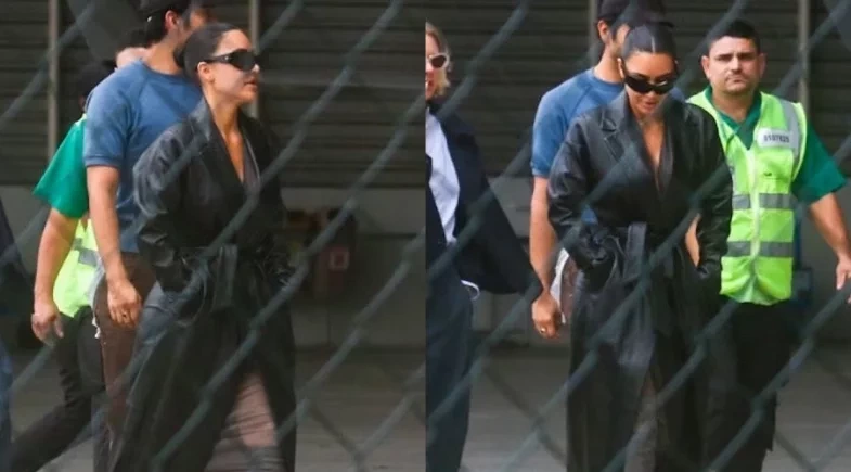 Kim Kardashian desembarca no Brasil para première de série da Disney