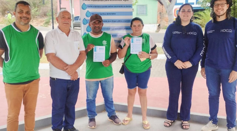 Prefeitura de Francisco Ayres realiza ação educativa sobre preservação da água no município