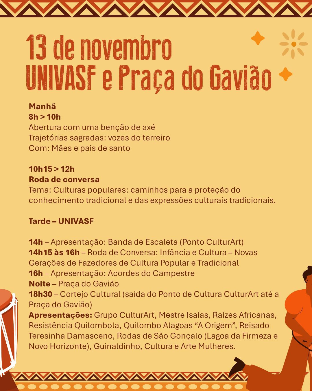III Encontro de Culturas Tradicionais da Serra da Capivara começa nesta quarta-feira (12) e segue até o dia 15 - Imagem 3