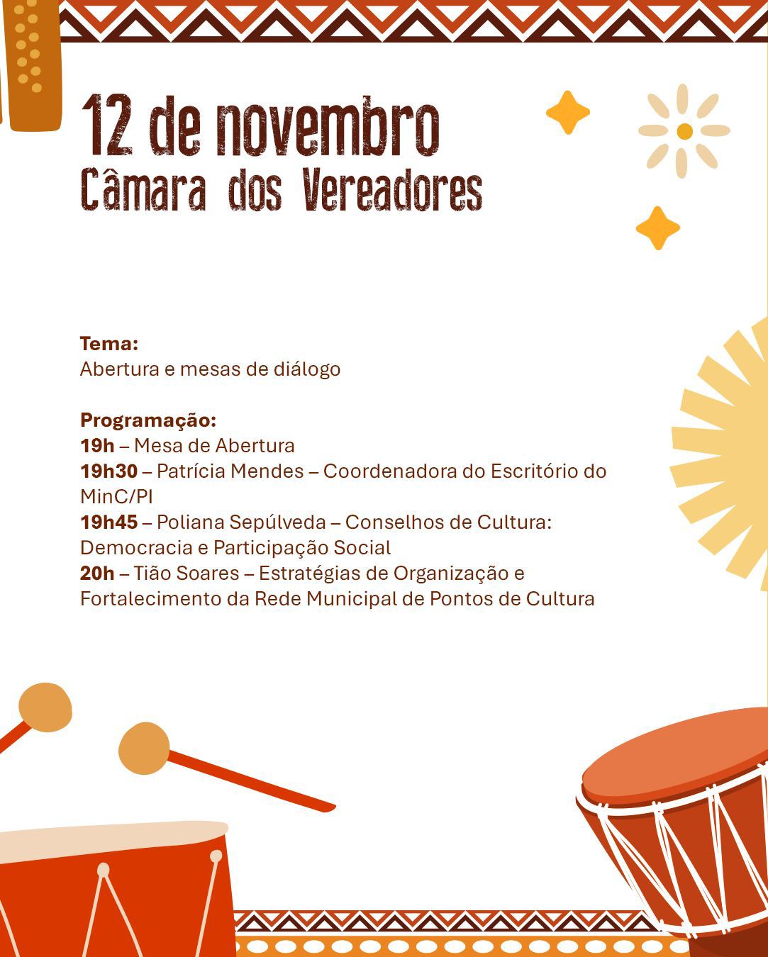 III Encontro de Culturas Tradicionais da Serra da Capivara começa nesta quarta-feira (12) e segue até o dia 15 - Imagem 2