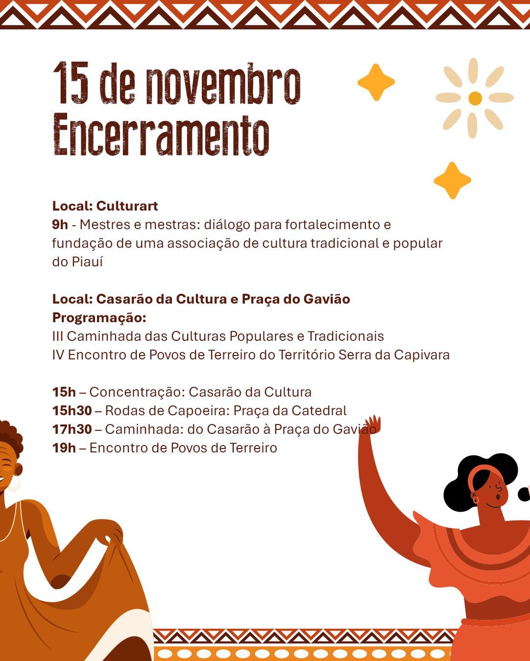 III Encontro de Culturas Tradicionais da Serra da Capivara começa nesta quarta-feira (12) e segue até o dia 15 - Imagem 6