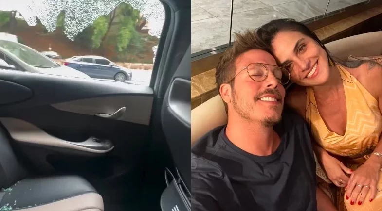 Namorada de Fabio Porchat sofre tentativa de assalto em carro de aplicativo em SP