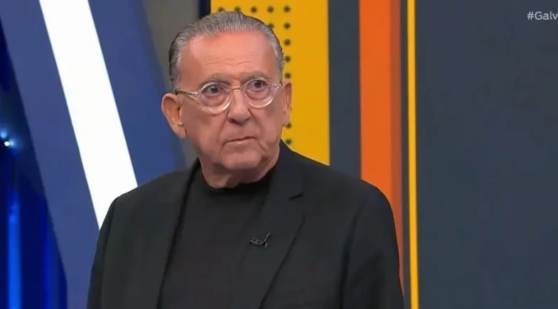 Galvão Bueno tem estado de saúde atualizado após ser internado com pneumonia