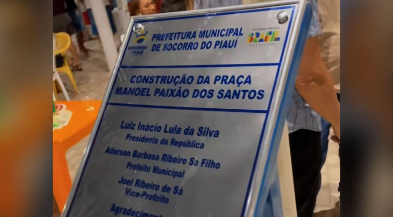 Prefeitura de Socorro do Piauí entrega nova praça no bairro Barreirinho