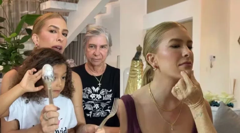 Lore Improta faz testes caseiros para descobrir sexo do bebê; resultado surpreende!