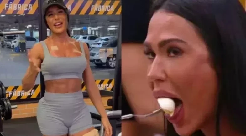 Gracyanne Barbosa reduz consumo de ovos após lesão: “Só como uns 10”