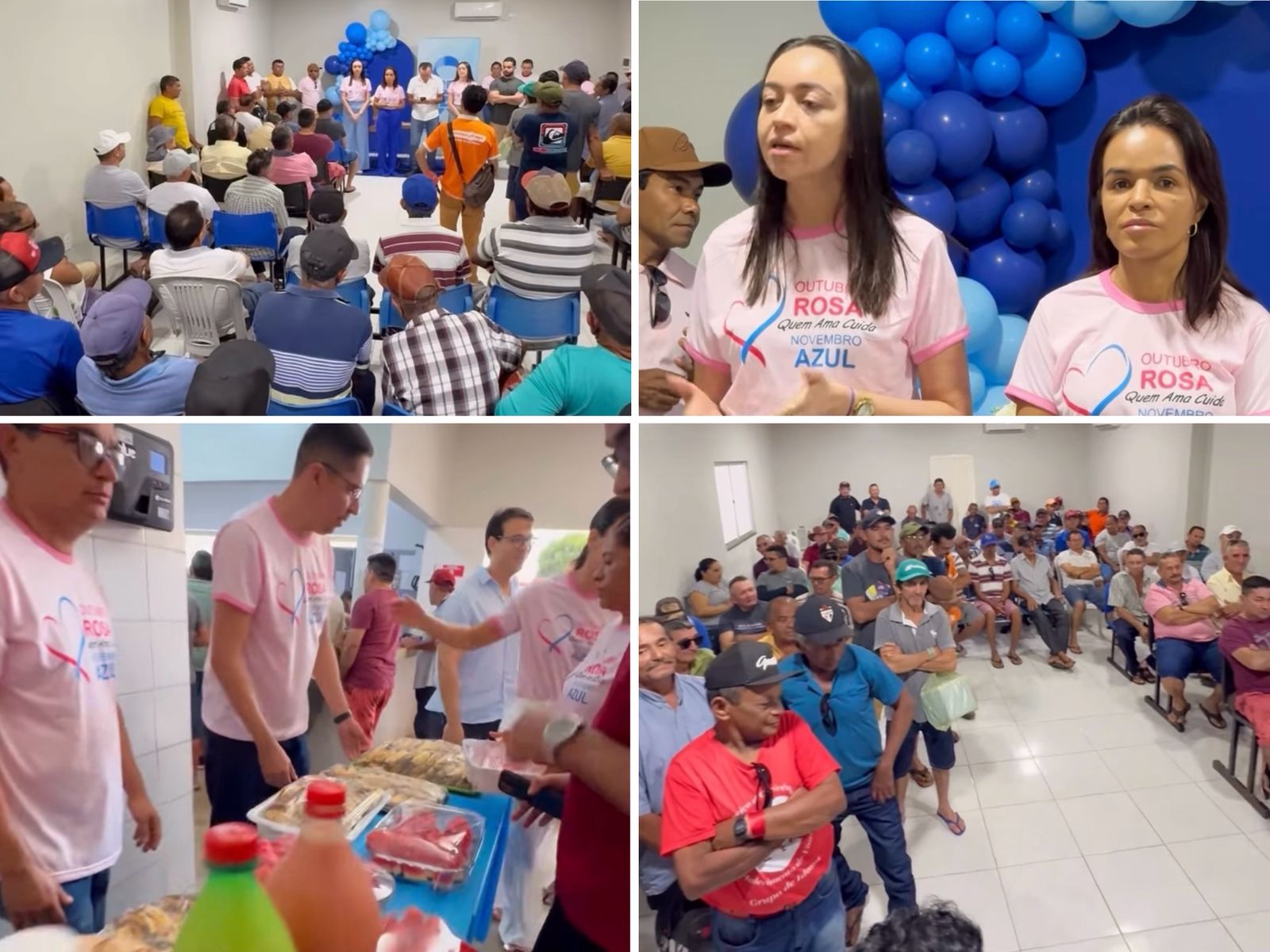 Ação em saúde Novembro Azul - Foto: Prefeitura de Caraúbas do Piauí