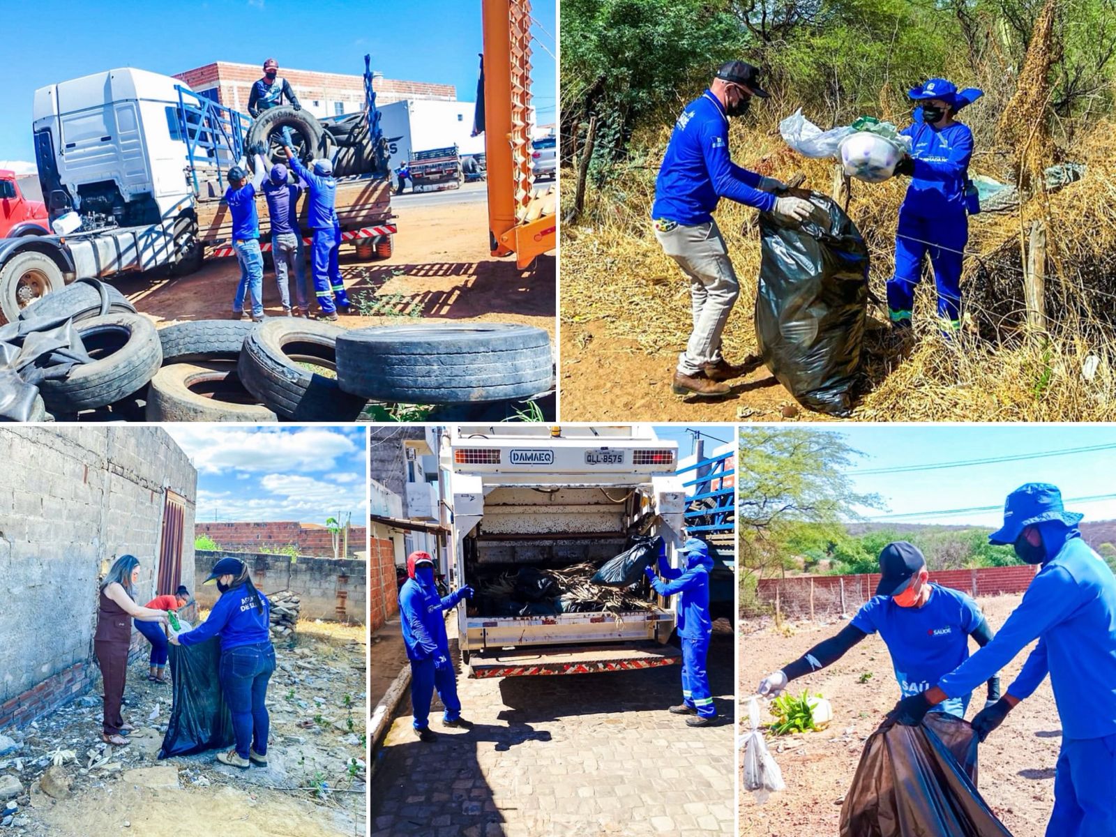 Ação de combate a dengue - Foto: Prefeitura de Queimada Nova