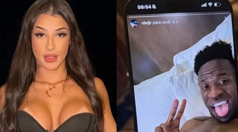 Vini Jr. e Bia Miranda têm conversas picantes vazadas na web; veja!