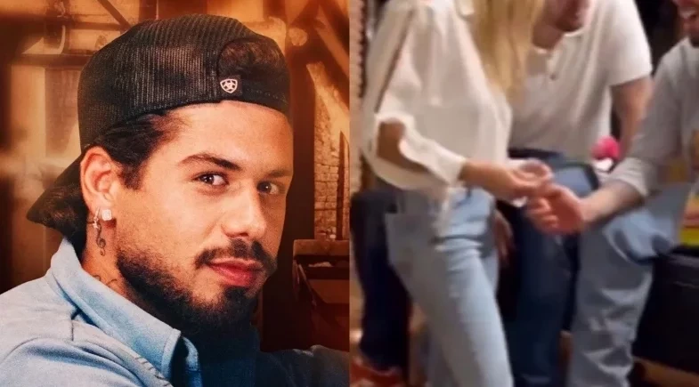 Assessoria de Zé Felipe nega que seja o cantor em vídeo com loira misteriosa