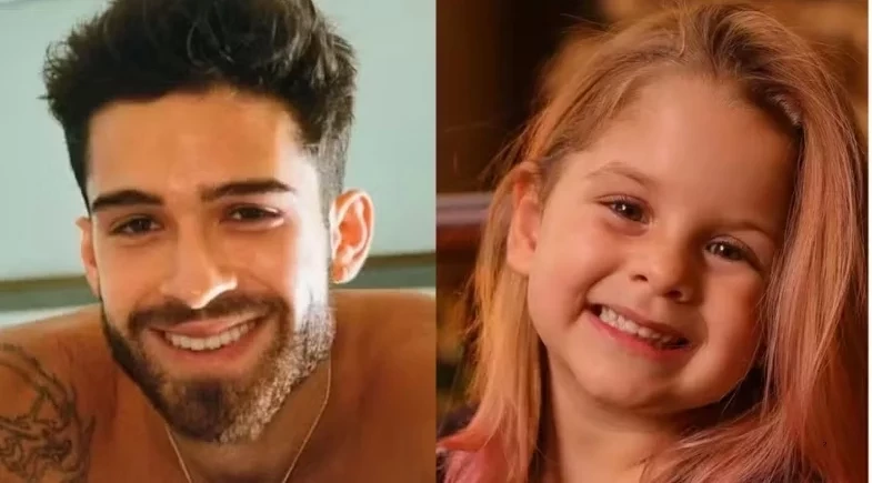 João Guilherme é fotografado por Maria Flor e se encanta com talento da sobrinha