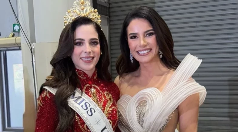 Vice-Miss Universo Julia Gama é criticada por comemorar vitória de Fátima Bosch