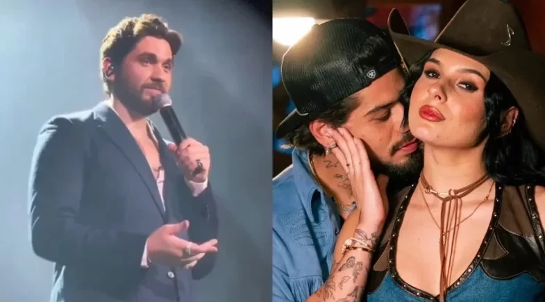 Gustavo Mioto desabafa em show e público interpreta possível indireta a Ana Castela