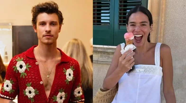 Shawn Mendes aparece em cobertura no Rio ao lado de morena e fãs apontam Bruna Marquezine