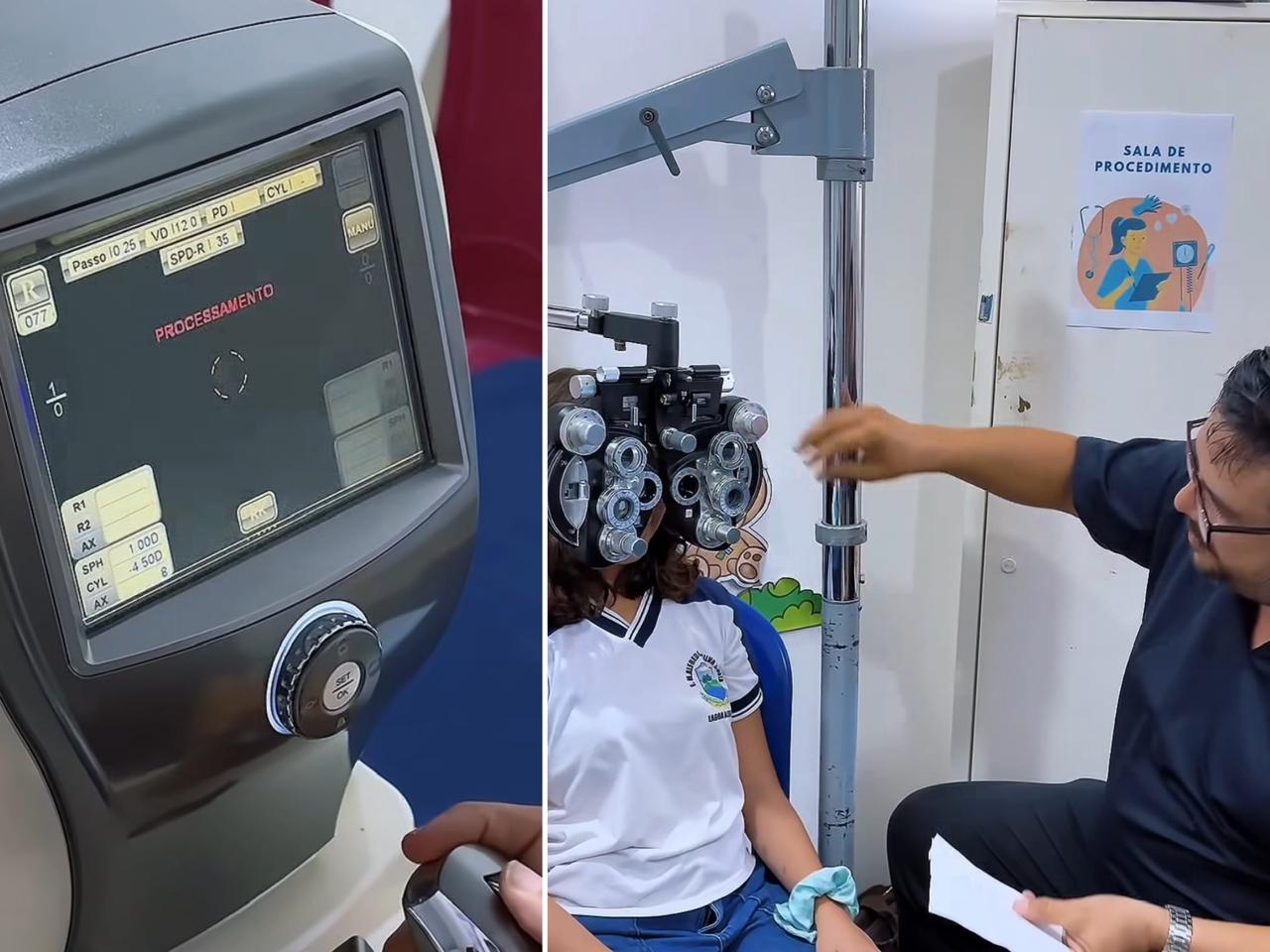 Mutirão Oftalmológico - Foto: Prefeitura de Lagoa Alegre