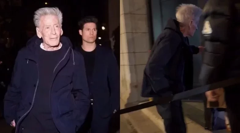 Estilista Calvin Klein quase cai em evento e reação de namorado viraliza na web