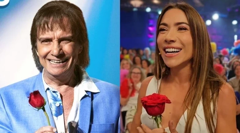 Patrícia Abravanel se emociona ao ganhar presente inusitado de Roberto Carlos