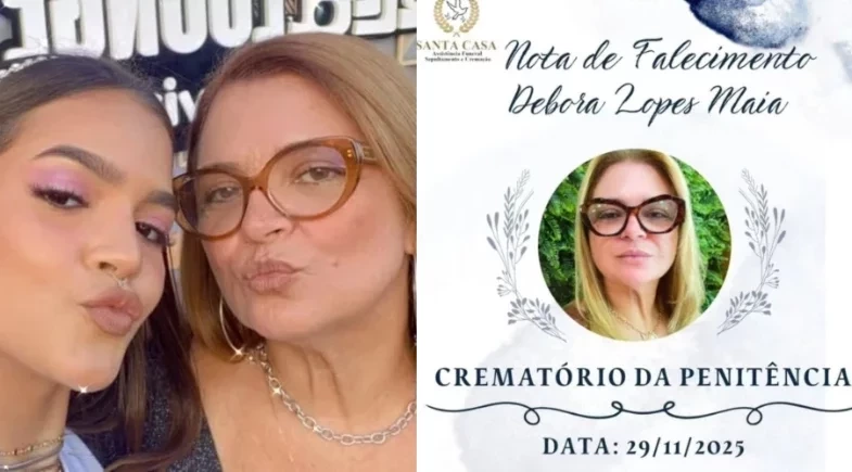 Saiba detalhes sobre a despedida à Débora Maia, mãe de Mel Maia