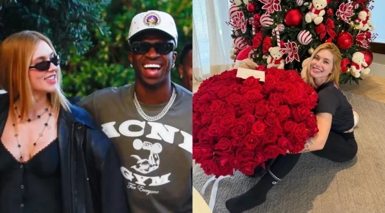 Após flores e declaração, Vini Jr. posta clique inédito com Virginia Fonseca