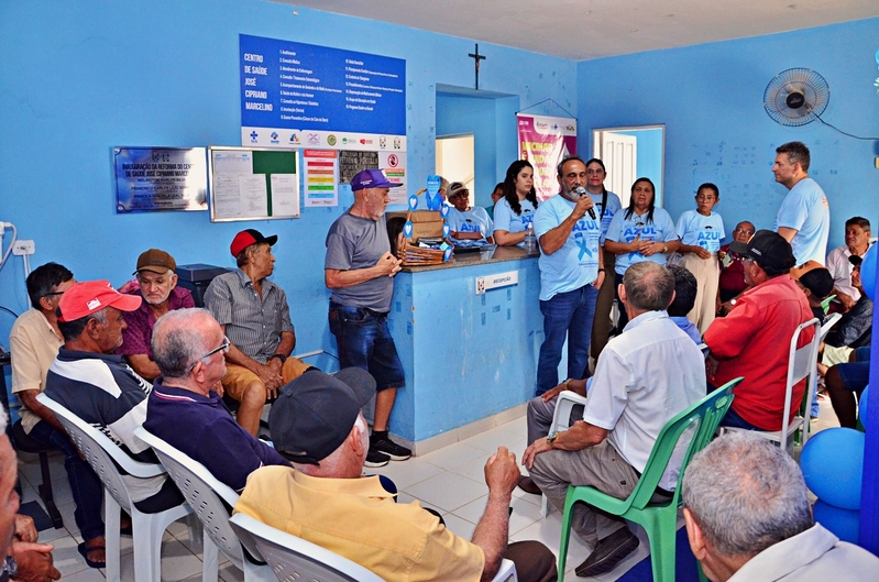 Saúde de Santo Antônio de Lisboa realiza ação em alusão ao Novembro Azul