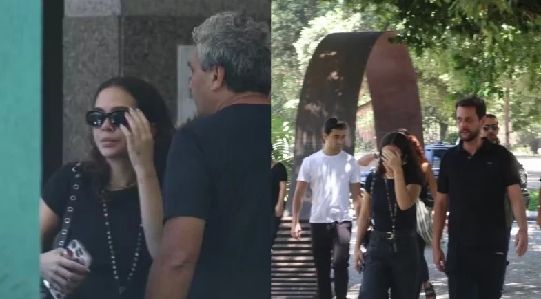  Mel Maia vai ao velório da mãe, que foi encontrada morta aos 53 anos